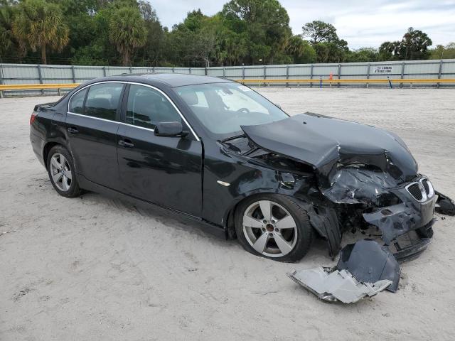 WBANF73537CU21642 - 2007 BMW 530 XI BLACK photo 4