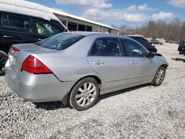 1HGCM66506A026495 - 2006 HONDA ACCORD EX SILVER photo 3