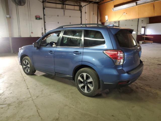 JF2SJAJC8JH488638 - 2018 SUBARU FORESTER 2.5I LIMITED BLUE photo 2