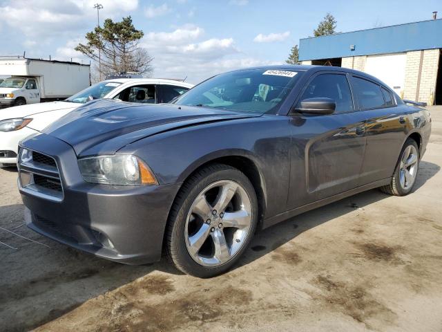 2C3CDXBG2EH146850 - 2014 DODGE CHARGER SE GRAY photo 1