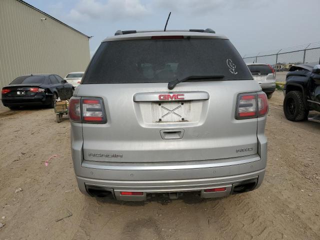 1GKKVTKDXEJ120437 - 2014 GMC ACADIA DENALI SILVER photo 6