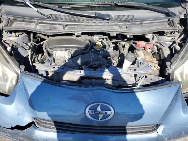 JTNJJXB00DJ026116 - 2013 TOYOTA SCION IQ BLUE photo 11