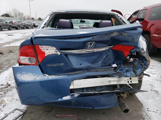 19XFA1F62AE023541 - 2010 HONDA CIVIC LX-S 蓝色 照片 6