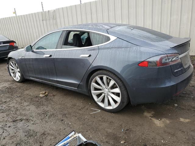 5YJSA1E27GF151001 - 2016 TESLA MODEL S შავი ფოტო 2