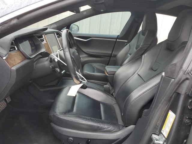 5YJSA1E27GF151001 - 2016 TESLA MODEL S შავი ფოტო 7