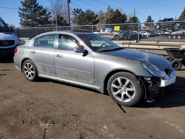 JNKCV51E05M222512 - 2005 INFINITI G35 GRAY photo 4