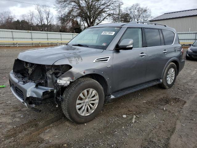 JN8AY2NC1J9554385 - 2018 NISSAN ARMADA SV GRAY photo 1