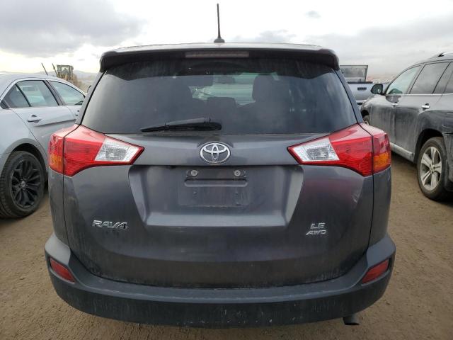 2T3BFREV0EW219835 - 2014 TOYOTA RAV4 LE CHARCOAL photo 6