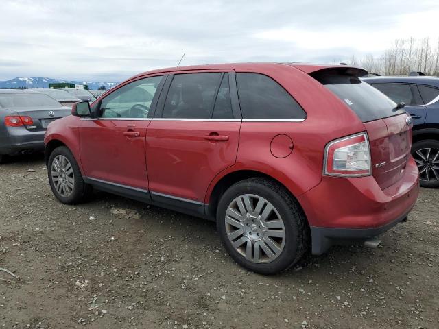 2FMDK49C48BB02892 - 2008 FORD EDGE LIMITED RED photo 2