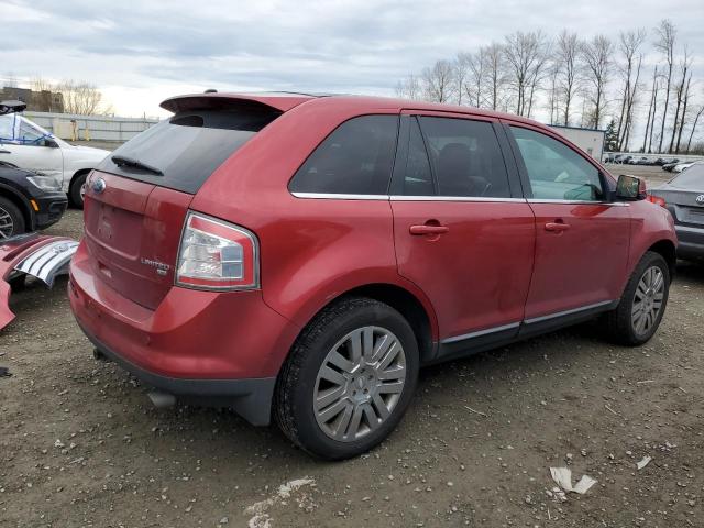 2FMDK49C48BB02892 - 2008 FORD EDGE LIMITED RED photo 3
