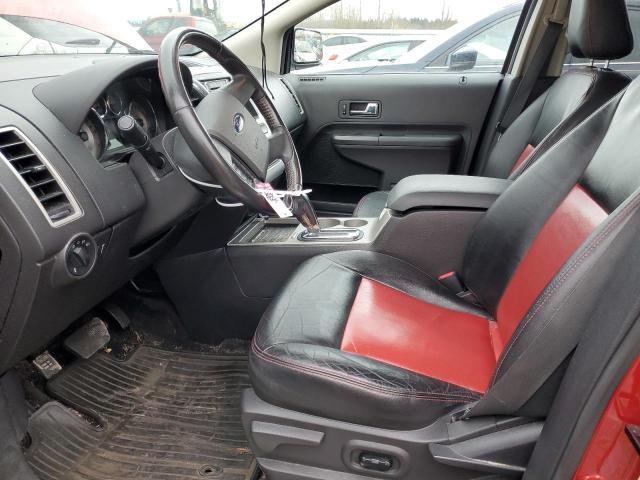 2FMDK49C48BB02892 - 2008 FORD EDGE LIMITED RED photo 7