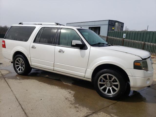 1FMJK2A55AEA75734 - 2010 FORD EXPEDITION EL LIMITED WHITE photo 4