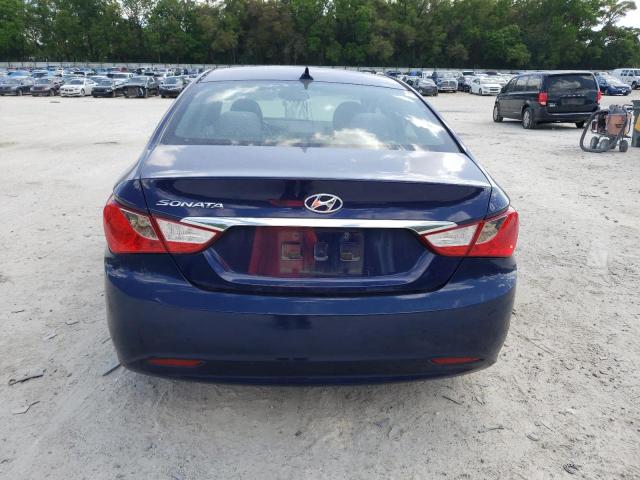 5NPEB4AC1DH662601 - 2013 HYUNDAI SONATA GLS BLUE photo 6