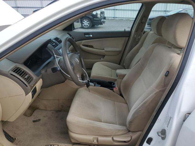 1HGCM56767A039832 - 2007 HONDA ACCORD EX WHITE photo 7