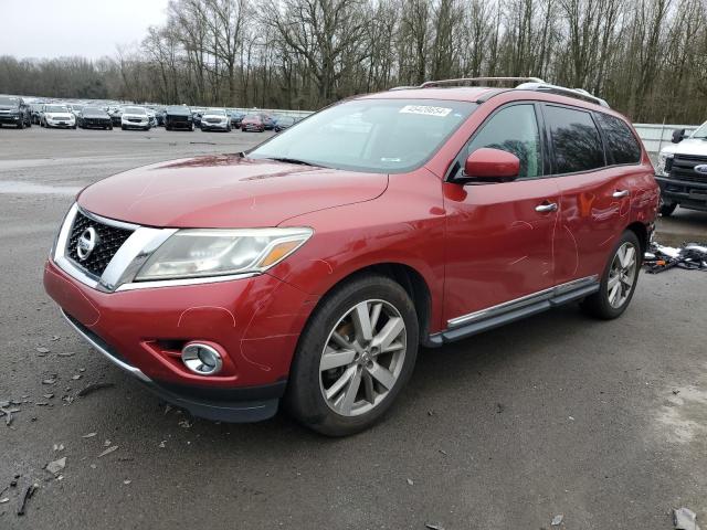 5N1AR2MN5GC633397 - 2016 NISSAN PATHFINDER S RED photo 1