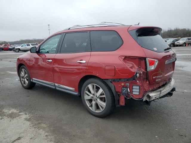 5N1AR2MN5GC633397 - 2016 NISSAN PATHFINDER S RED photo 2