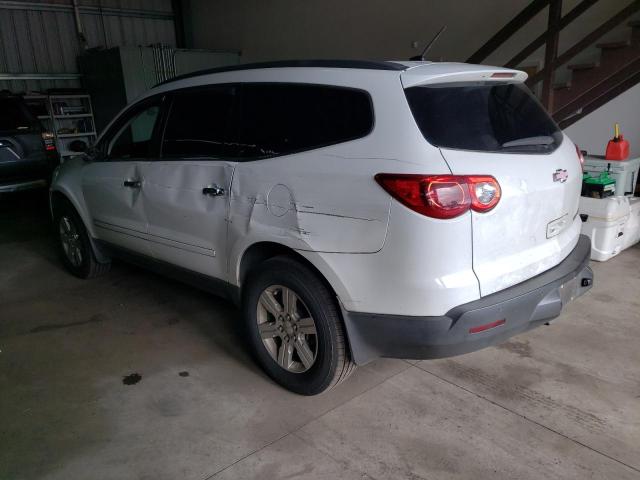 1GNLRFEDXAS129507 - 2010 CHEVROLET TRAVERSE LT 白色 照片 2