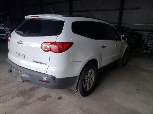 1GNLRFEDXAS129507 - 2010 CHEVROLET TRAVERSE LT 白色 照片 3