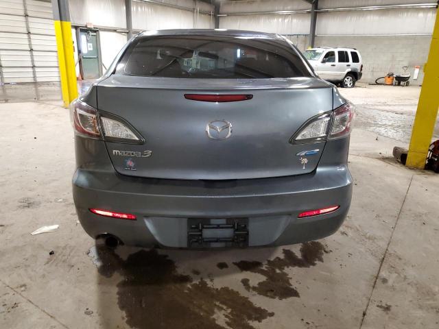 JM1BL1VP8D1808754 - 2013 MAZDA 3 I GRAY photo 6