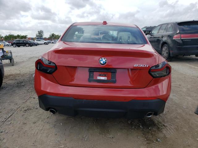 3MW23CM09P8D40806 - 2023 BMW 230I RED photo 6