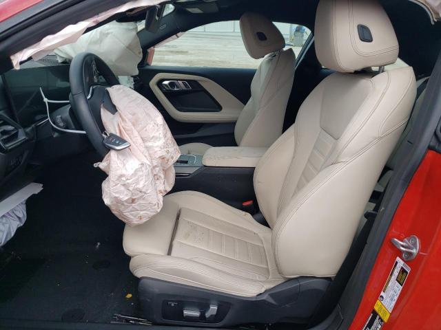 3MW23CM09P8D40806 - 2023 BMW 230I RED photo 7