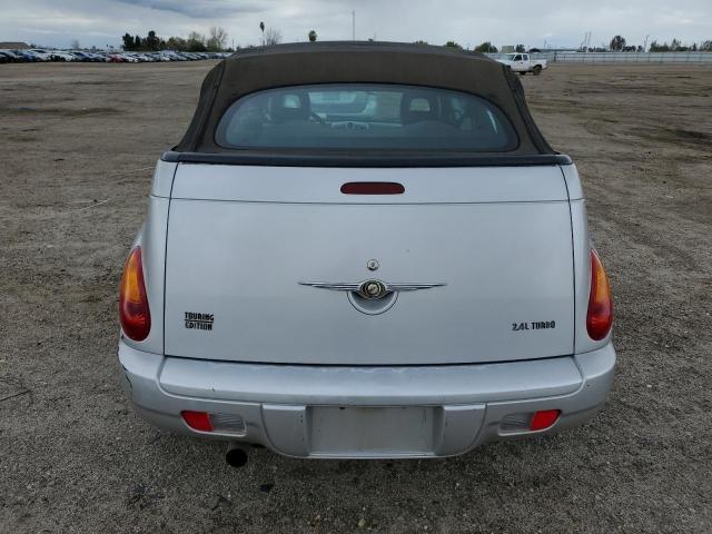 3C3JY55E86T297808 - 2006 CHRYSLER PT CRUISER TOURING SILVER photo 6