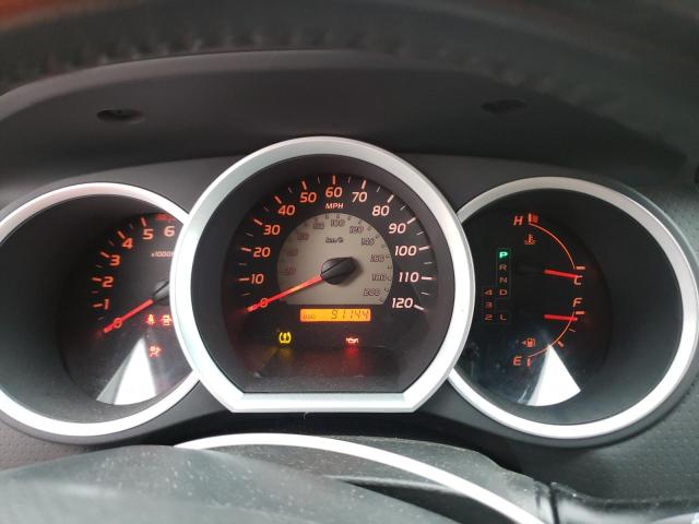 5TEUU42N48Z549654 - 2008 TOYOTA TACOMA ACCESS CAB ვერცხლისფერი ფოტო 9