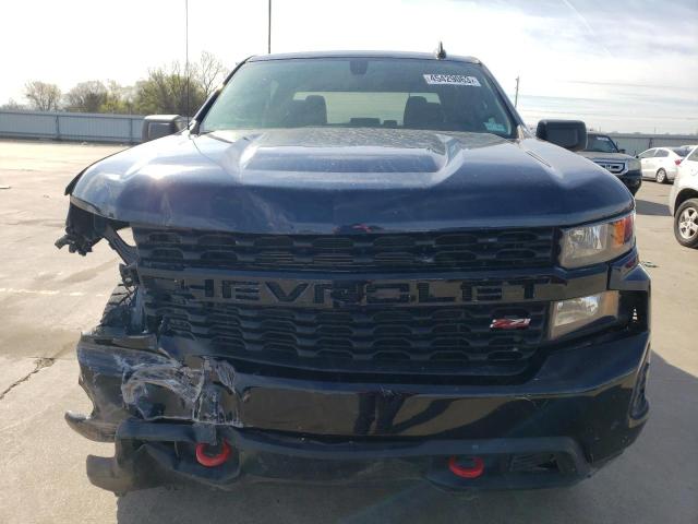 1GCPYCEF5MZ144781 - 2021 CHEVROLET SILVERADO K1500 TRAIL BOSS CUSTOM BLUE photo 5