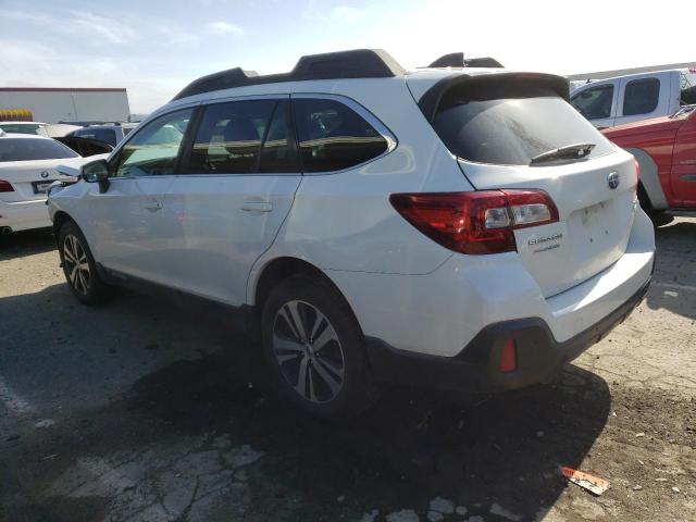 4S4BSENC9K3299813 - 2019 SUBARU OUTBACK 3.6R LIMITED WHITE photo 2