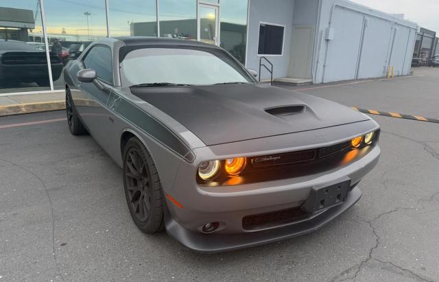 2C3CDZFJ6KH723893 - 2019 DODGE CHALLENGER R/T SCAT PACK GRAY photo 1