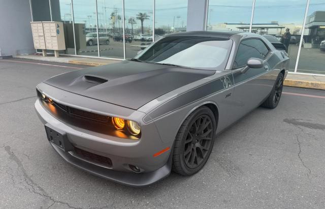 2C3CDZFJ6KH723893 - 2019 DODGE CHALLENGER R/T SCAT PACK GRAY photo 2