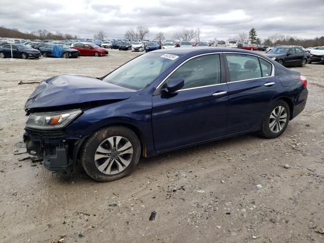 1HGCR2F3XFA107383 - 2015 HONDA ACCORD LX BLUE photo 1