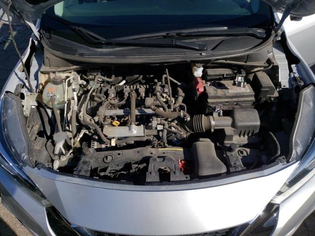 3N1CN8EV3ML861573 - 2021 NISSAN VERSA SV SILVER photo 11