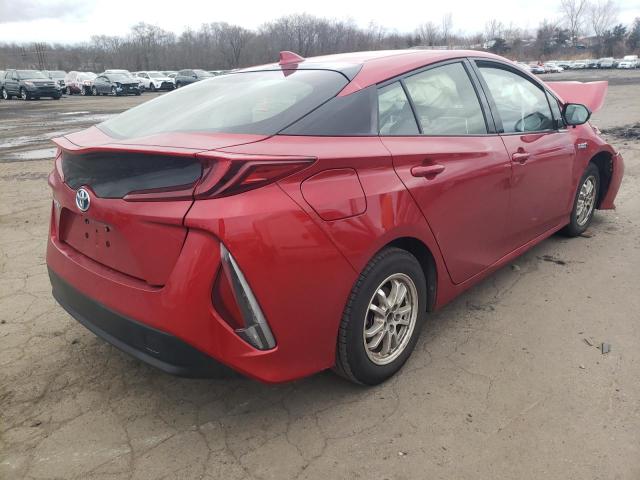JTDKARFP0J3099031 - 2018 TOYOTA PRIUS PRIM წითელი ფოტო 3