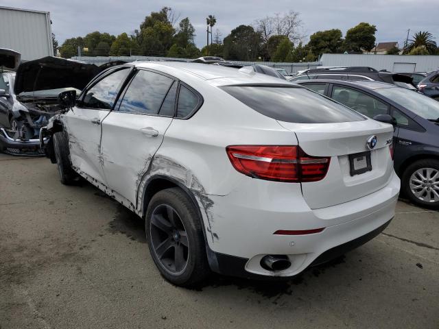 5UXFG2C59E0C44621 - 2014 BMW X6 XDRIVE35I WHITE photo 2