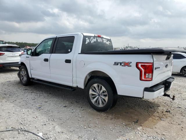 1FTEW1CP7HKC70619 - 2017 FORD F150 SUPERCREW WHITE photo 2