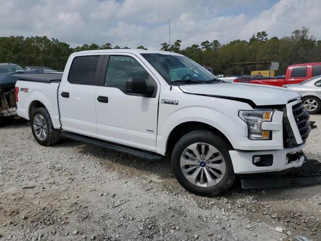 1FTEW1CP7HKC70619 - 2017 FORD F150 SUPERCREW WHITE photo 4