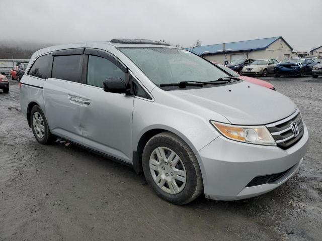 5FNRL5H68CB027277 - 2012 HONDA ODYSSEY EXL SILVER photo 4