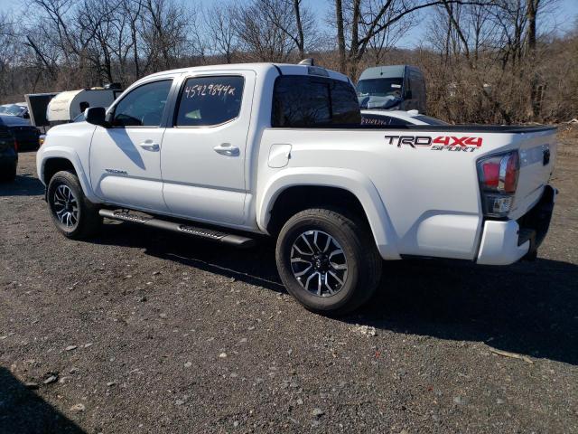 3TYCZ5AN1PT133128 - 2023 TOYOTA TACOMA DOUBLE CAB WHITE photo 2