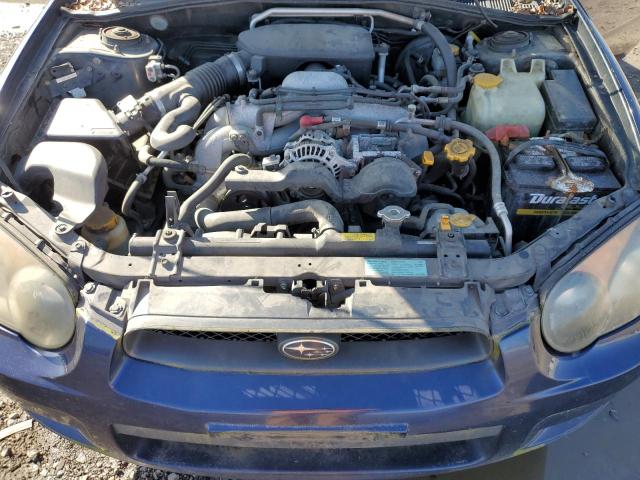 JF1GG67535H810977 - 2005 SUBARU IMPREZA RS BLUE photo 11