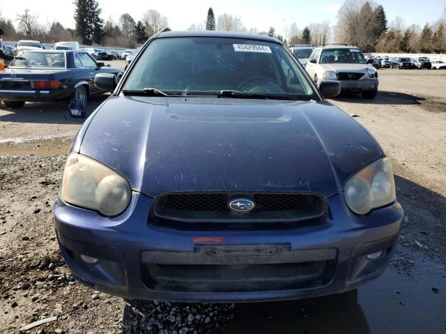 JF1GG67535H810977 - 2005 SUBARU IMPREZA RS BLUE photo 5