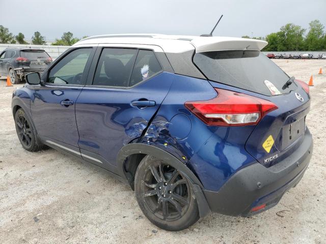 3N1CP5DV2LL574654 - 2020 NISSAN KICKS SR BLUE photo 2