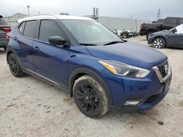 3N1CP5DV2LL574654 - 2020 NISSAN KICKS SR BLUE photo 4