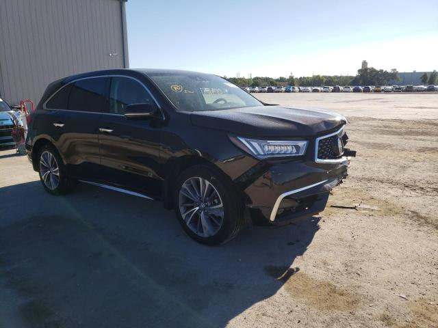 5J8YD3H53JL004313 - 2018 ACURA MDX TECHNOLOGY BROWN photo 4