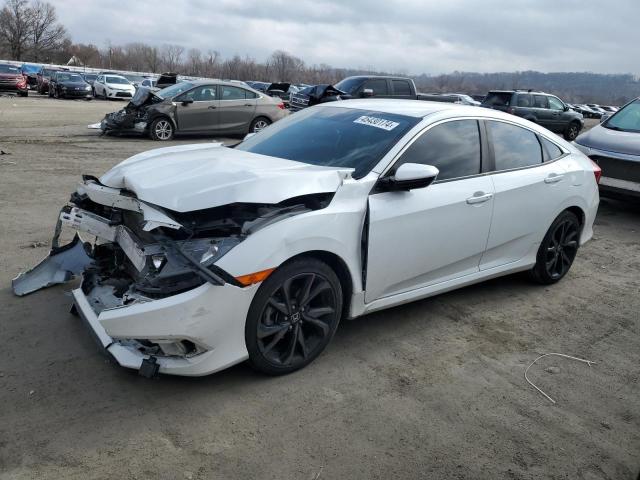 19XFC2F81KE030032 - 2019 HONDA CIVIC SPORT WHITE photo 1