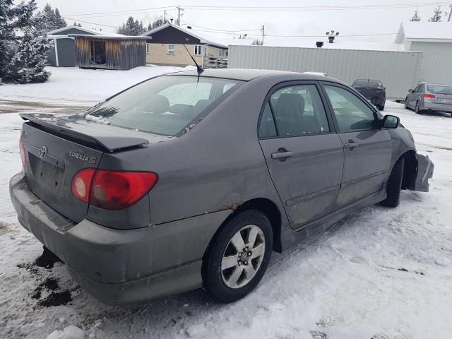 2T1BR32E05C888674 - 2005 TOYOTA COROLLA CE CHARCOAL photo 3