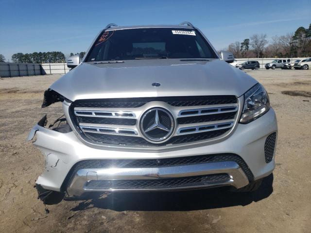 4JGDF6EE7HA990024 - 2017 MERCEDES-BENZ GLS 450 4MATIC SILVER photo 5