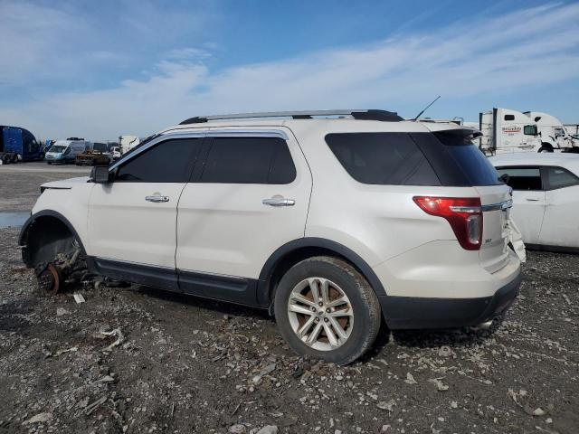 1FM5K8D81FGC53452 - 2015 FORD EXPLORER XLT WHITE photo 2
