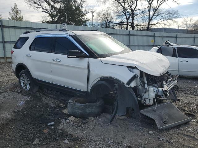 1FM5K8D81FGC53452 - 2015 FORD EXPLORER XLT WHITE photo 4