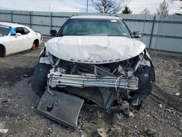 1FM5K8D81FGC53452 - 2015 FORD EXPLORER XLT WHITE photo 5